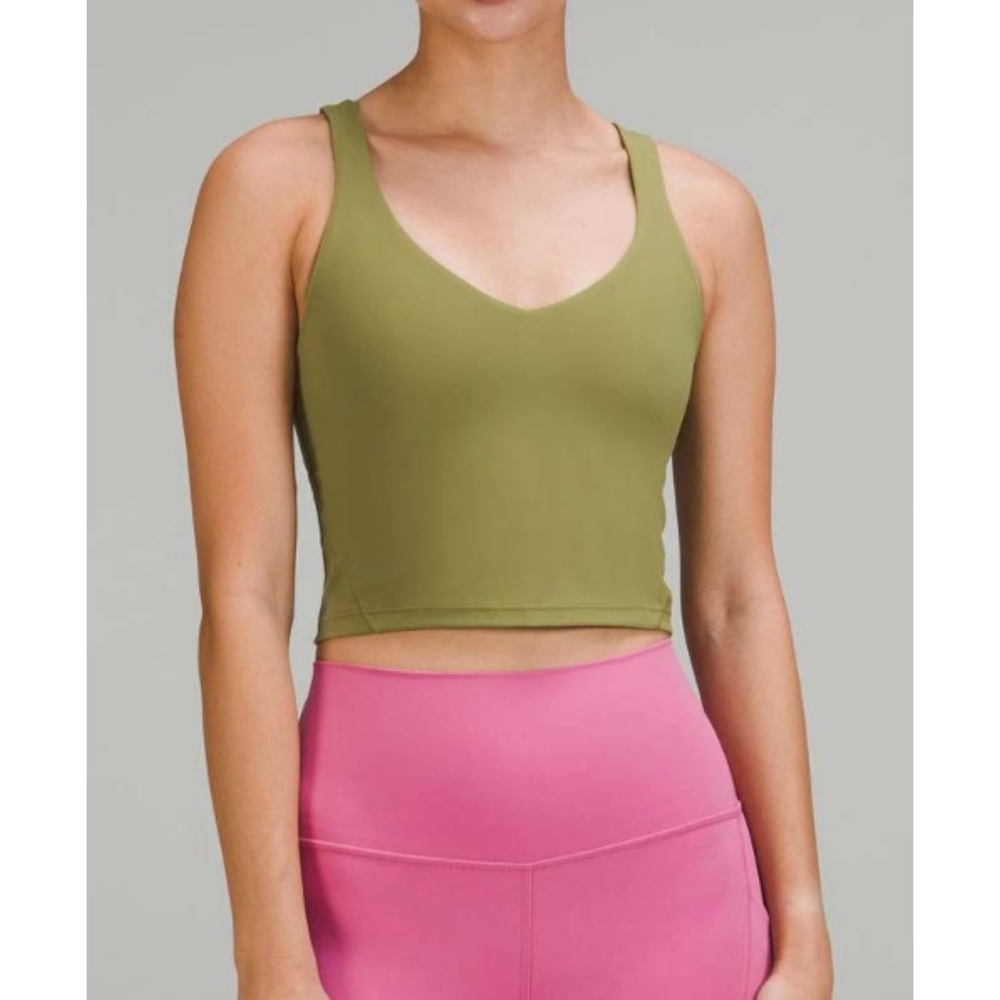 LULULEMON Bronze Green Align Tank Top